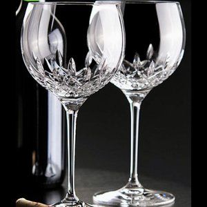 Waterford Lismore Essence Balloon Wine Glasses (set of 2)